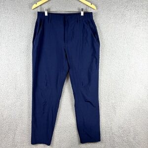 Fabletics The Only Pant Navy Blue Mens M (31x29) Performance Lightweight Pants